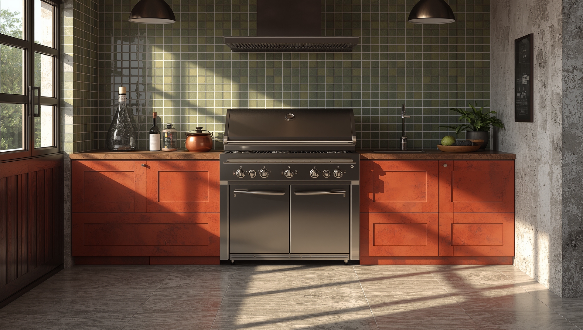 churrasqueira a gas de embutir