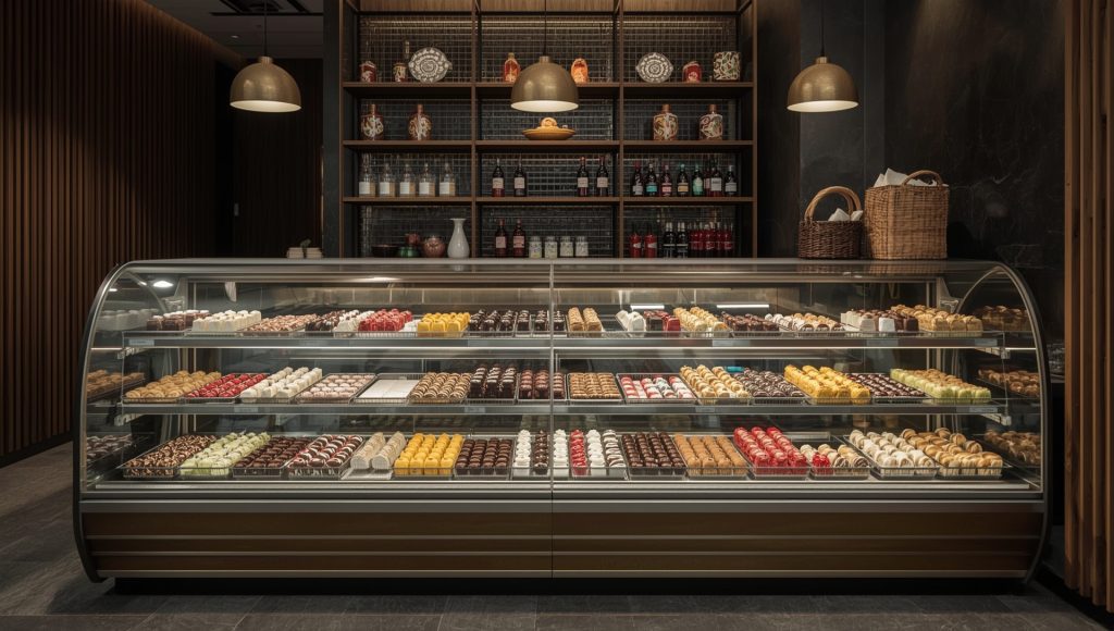 balcão vitrine refrigerado