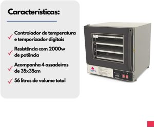 forno turbo industrial