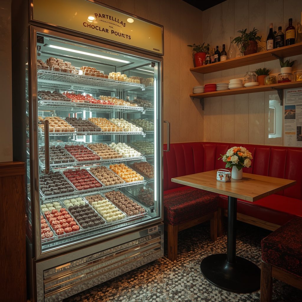 vitrine refrigerada vertical