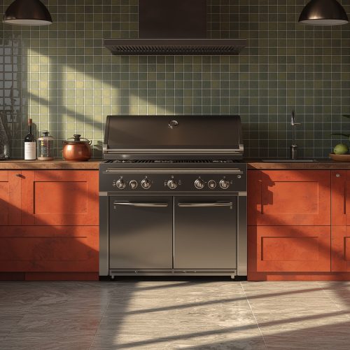 churrasqueira a gas de embutir